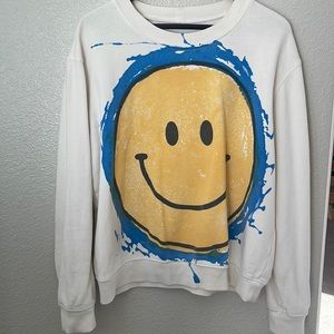 Raquel Allegra Smiley Face Sweater